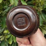  Ấm Trúc đồng đỏ cũ sưu tầm trong dân có chiện BKMECN-9358 