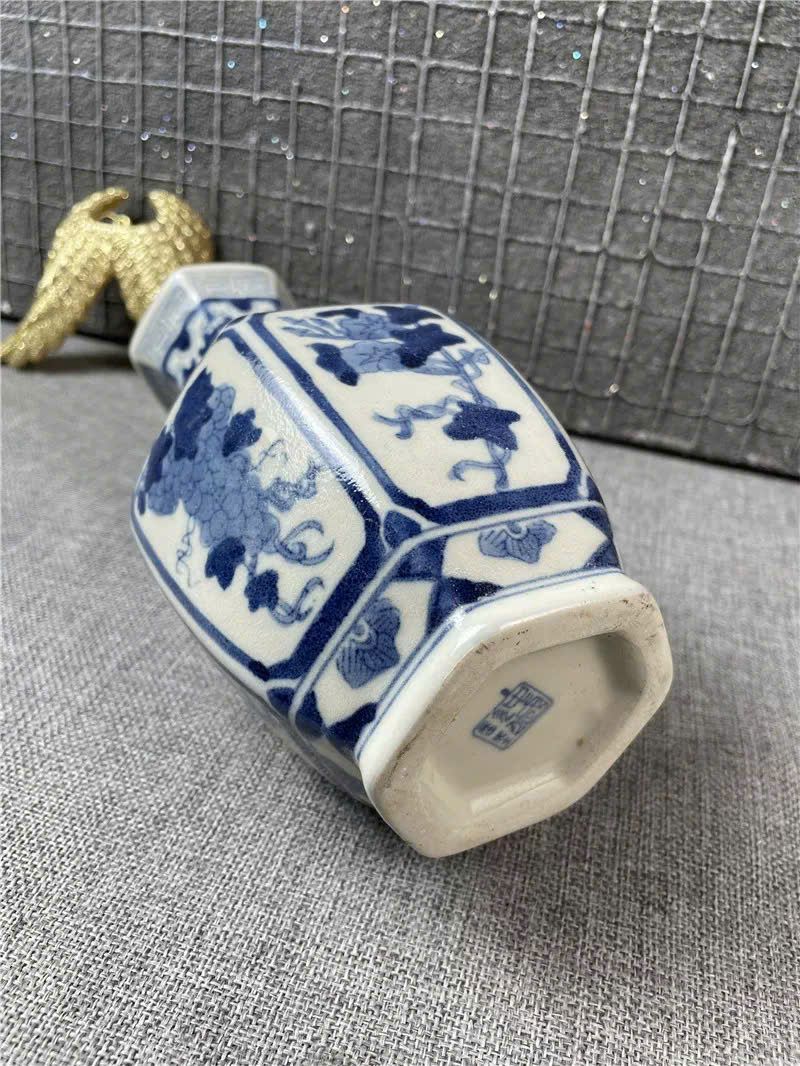  Bình sưu tầm lục giác lành nguyên sưu tầm BKCECN-9390 