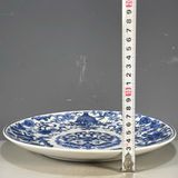  Đĩa thưởng men lam sưu tầm BKCECN-9392 