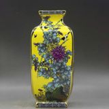  Bình gốm sưu tầm hoạ tiết hoa chim BKCECN-9394 