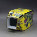  Bình gốm sưu tầm hoạ tiết hoa chim BKCECN-9394 