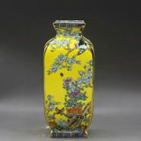  Bình gốm sưu tầm hoạ tiết hoa chim BKCECN-9394 