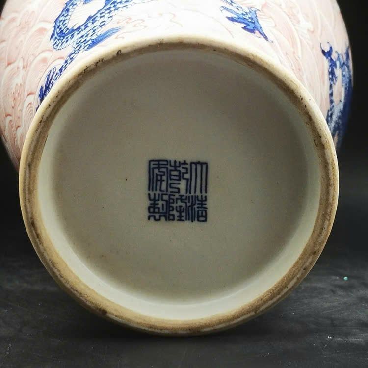  Mai bình đấu Thái họa tiết Thủy Long BKCECN-9398 