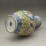  Cặp Bình Thưởng Phấn Thái Long Phụng Hoa Sen BKCECN-9386 