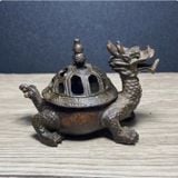  Lư hương bằng đồng Long Quy BKMECN-9363 