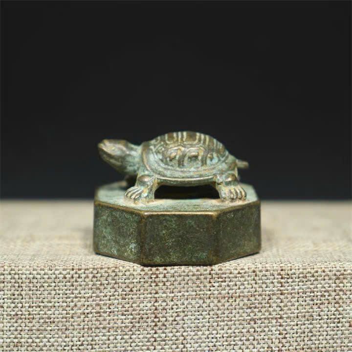  Ấn Quy đồng xanh cũ sưu tầm 800k 