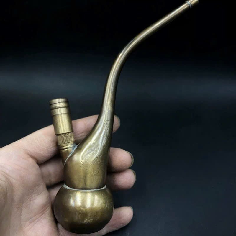  Tẩu thuốc đồng cũ sưu tầm BKMECN-9368 