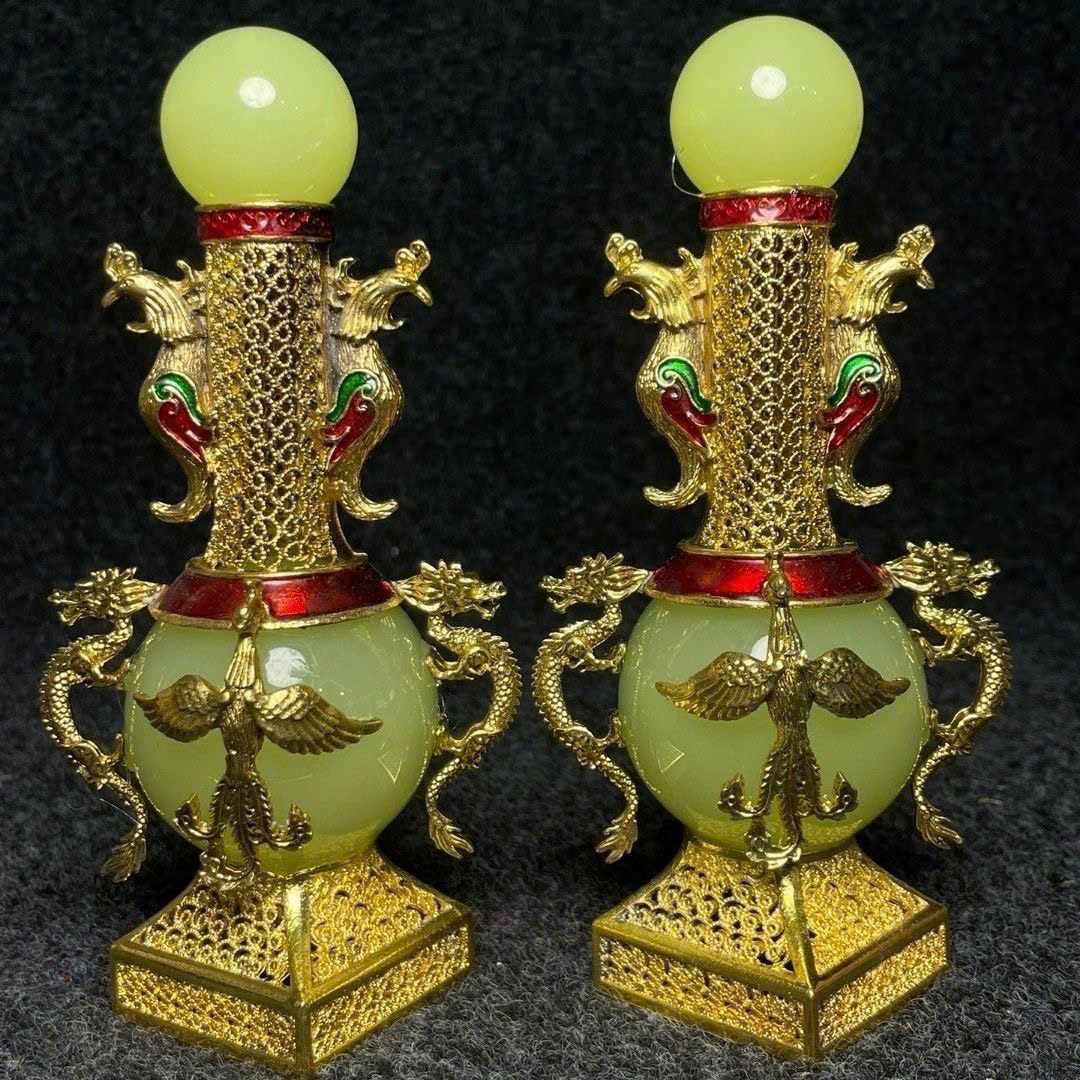  Bình ngọc sưu tầm ngọc cũ BKMECN-9372 