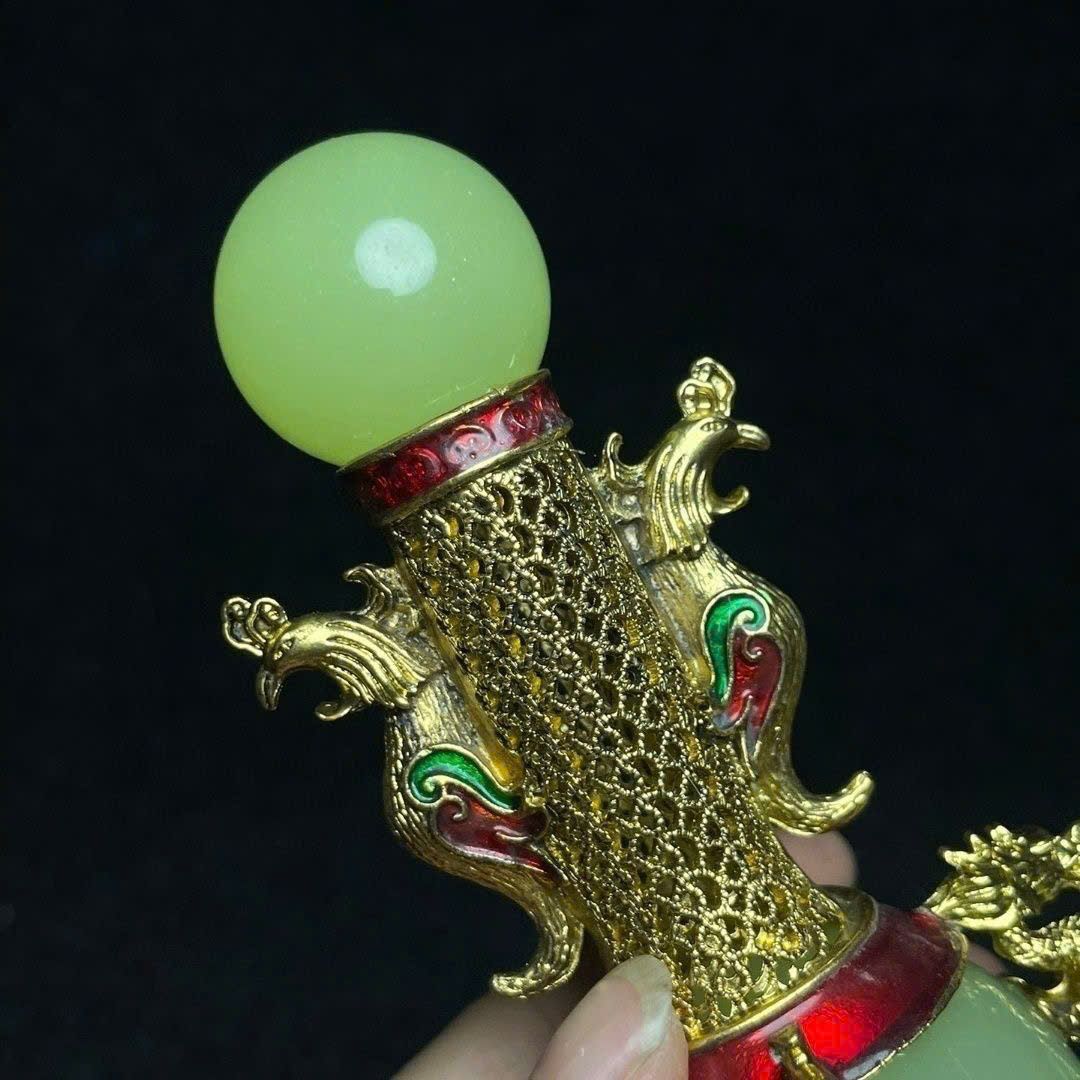  Bình ngọc sưu tầm ngọc cũ BKMECN-9372 