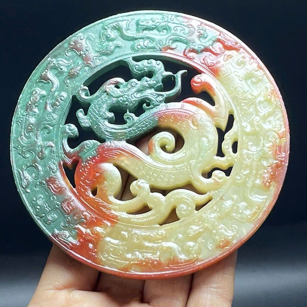  Mặt Ngọc bội chất ngọc đỉnh cao ngọc cũ sưu tầm BKSTCN-9367 