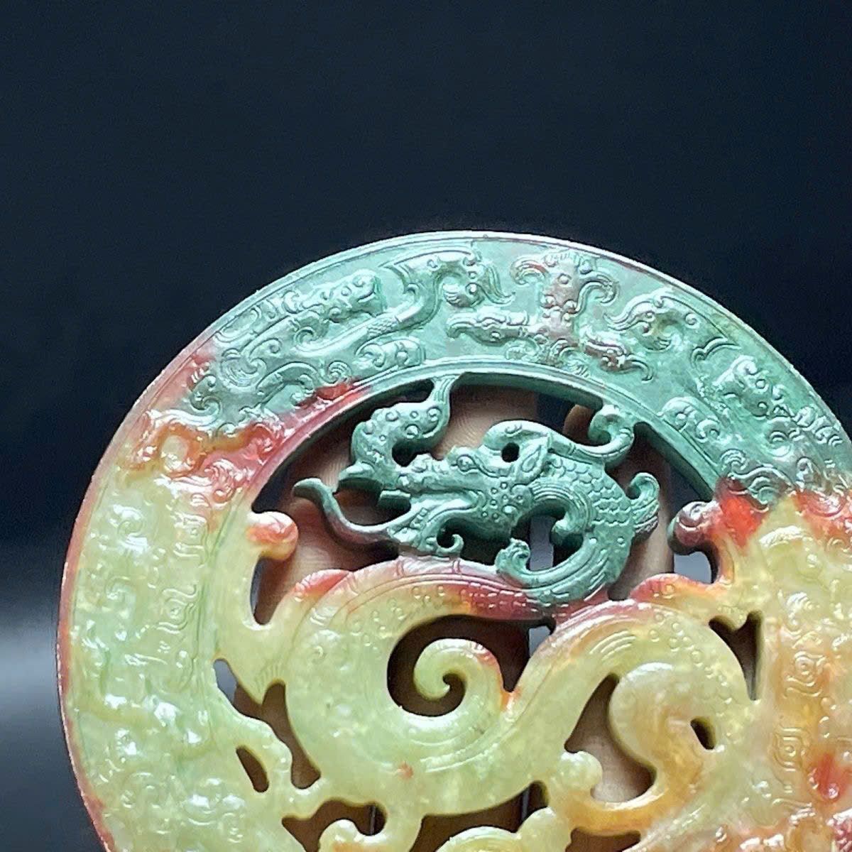  Mặt Ngọc bội chất ngọc đỉnh cao ngọc cũ sưu tầm BKSTCN-9367 