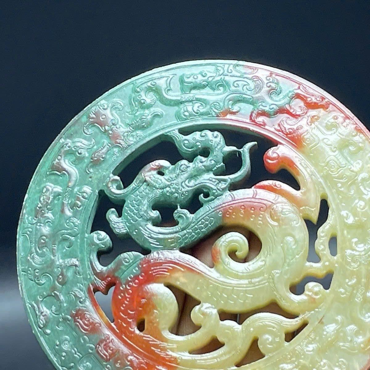  Mặt Ngọc bội chất ngọc đỉnh cao ngọc cũ sưu tầm BKSTCN-9367 