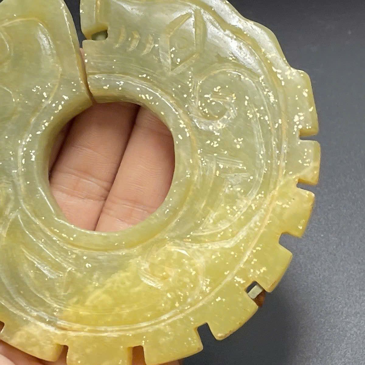  Ngọc cũ sưu tầm có thấu quang BKSTCN-9368 