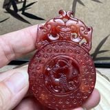  Mặt ngọc Bích ngọc cũ sưu tầm BKSTCN-9354 