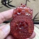  Mặt ngọc Bích ngọc cũ sưu tầm BKSTCN-9354 