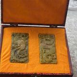  Mặt ngọc Rồng Phượng ngọc cũ sưu tầm BKSTCN-9356 