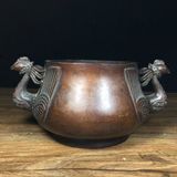  Lư Đồng Tai Phượng Đồng Cũ Sưu Tầm BKMECN-9379 