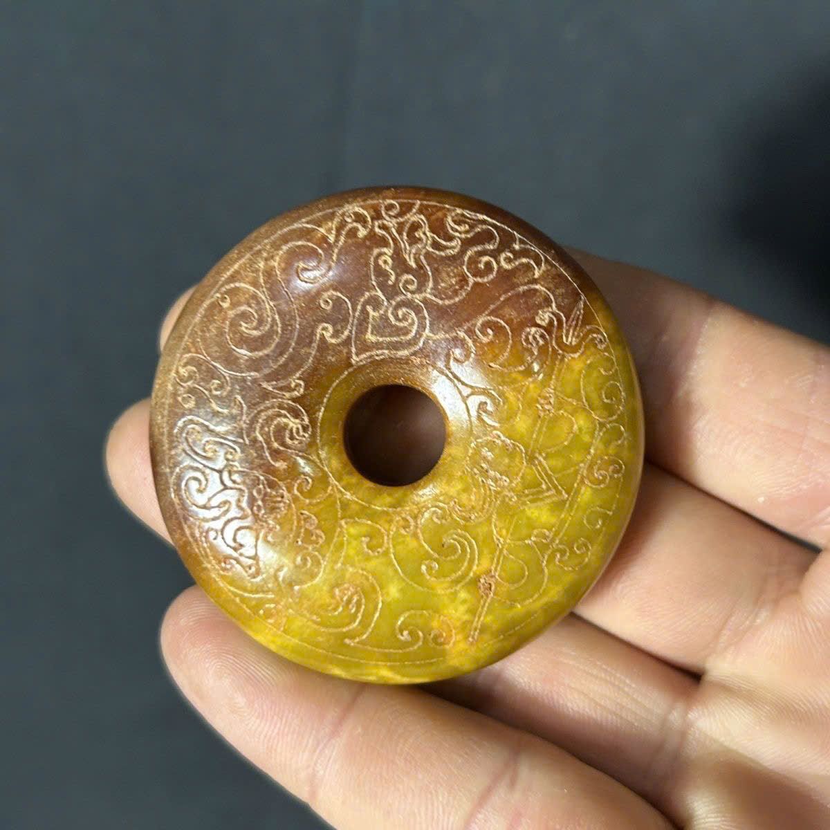  Mặt Ngọc bích cổ sưu tầm BKSTCN-9359 