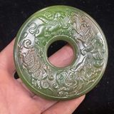  Mặt ngọc cũ Tứ Linh sưu tầm BKSTCN-9360 