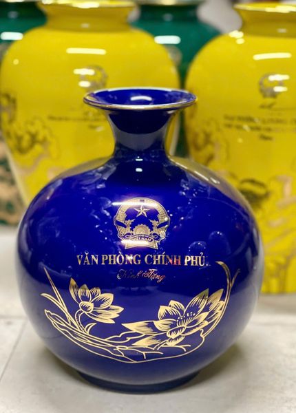  Bình gốm in logo Văn Phòng Chính Phủ BKCECN-9387 