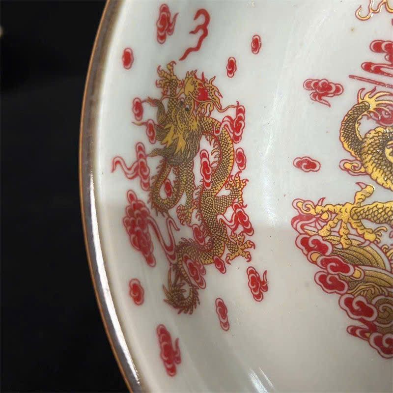  Bát thưởng Miêu Kim hoạ Tiết Rồng sưu tầm BKCECN-9396 