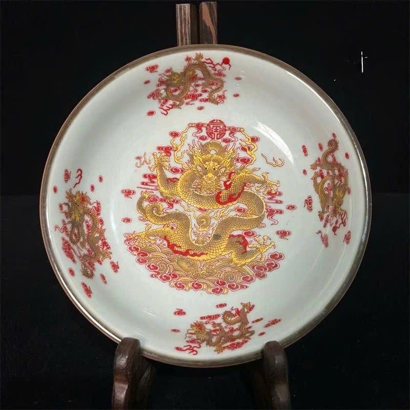  Bát thưởng Miêu Kim hoạ Tiết Rồng sưu tầm BKCECN-9396 