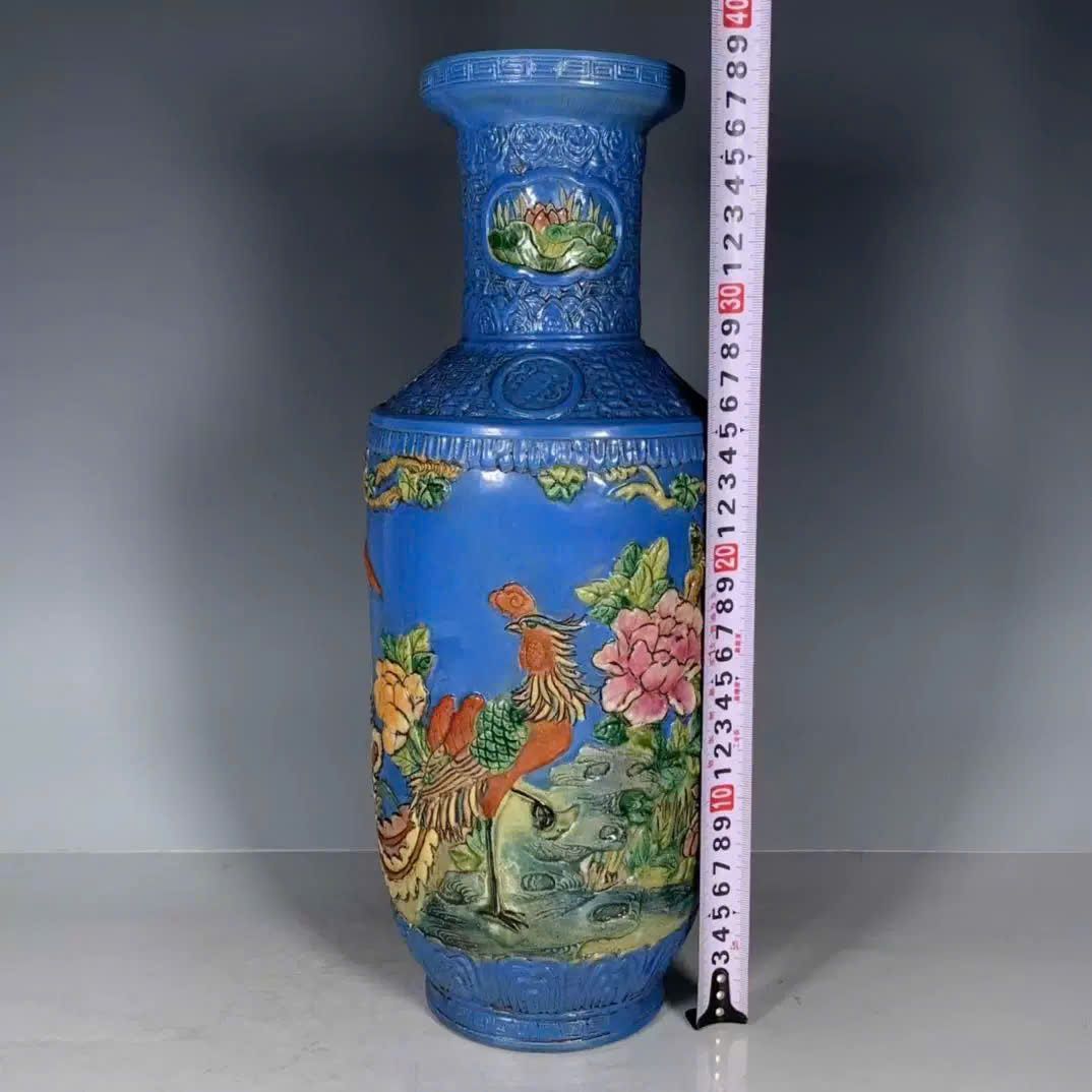  Bình gốm hoạ tiết Gà Trống BKCECN-9397 