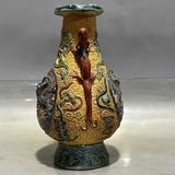  Bình gốm cổ họa tiết Rồng Phượng BKCECN-9404 