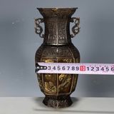  Bình đồng cũ Thông Hạc sưu tầm BKMECN-9381 