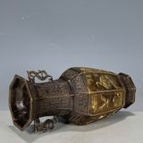  Bình đồng cũ Thông Hạc sưu tầm BKMECN-9381 