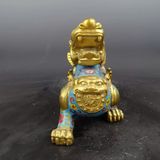  Tỳ Hưu đồng pháp lam sưu tầm sắc nét hàng kỹ BKMECN-9383 