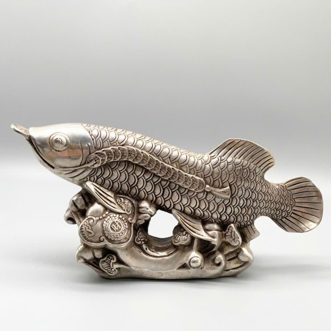  Cá Kim Long bạc cũ sưu tầm BKMECN-9387 