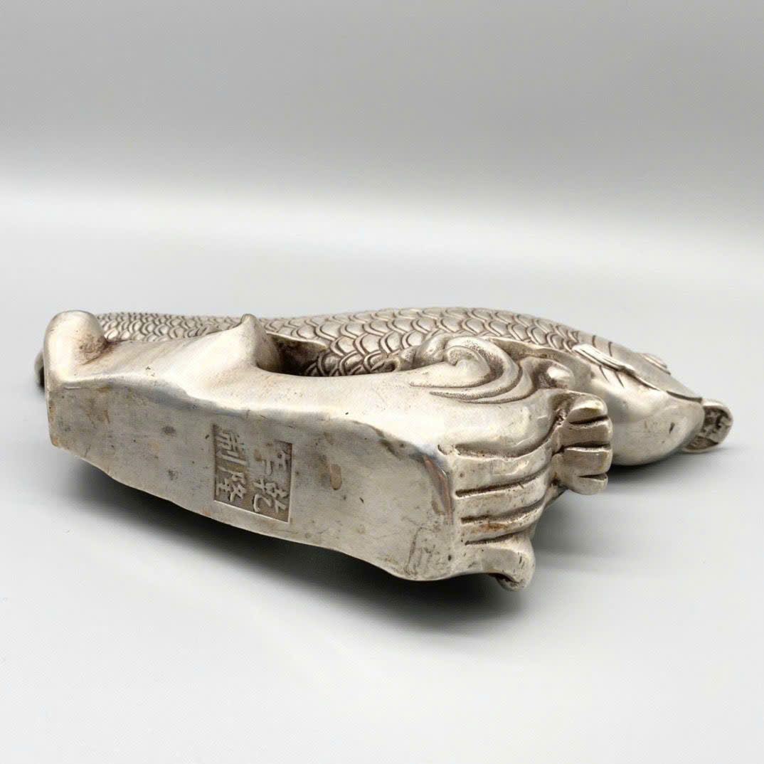  Cá Kim Long bạc cũ sưu tầm BKMECN-9387 