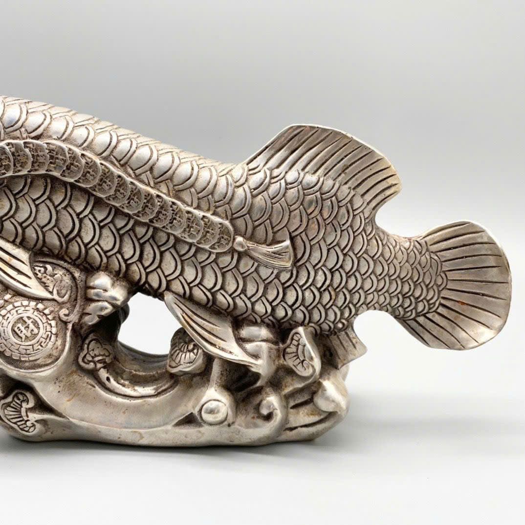  Cá Kim Long bạc cũ sưu tầm BKMECN-9387 