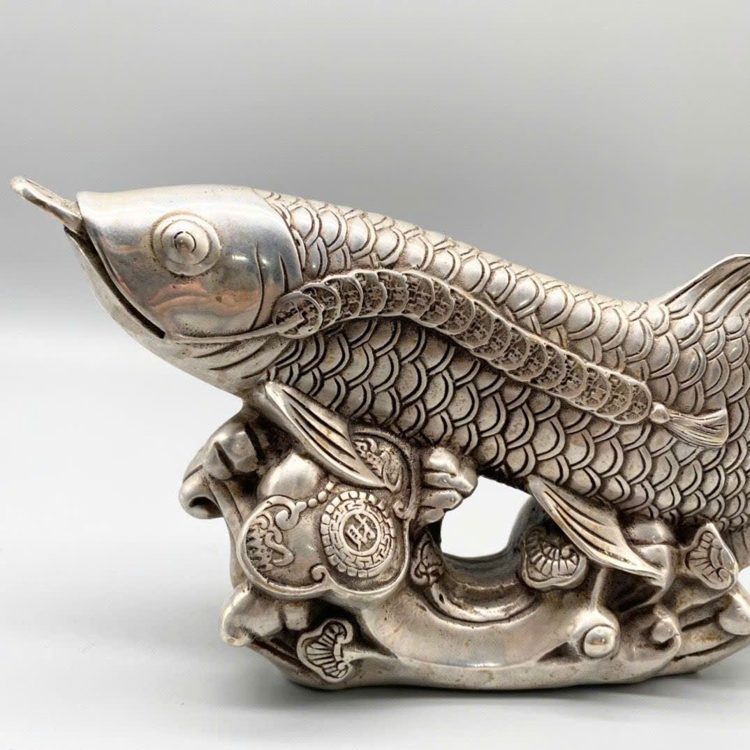  Cá Kim Long bạc cũ sưu tầm BKMECN-9387 