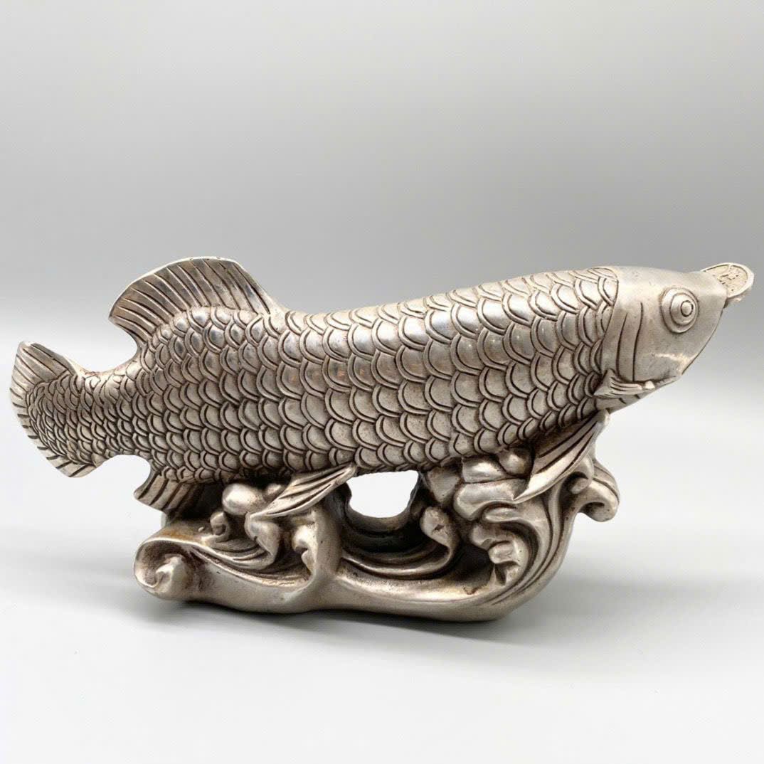  Cá Kim Long bạc cũ sưu tầm BKMECN-9387 