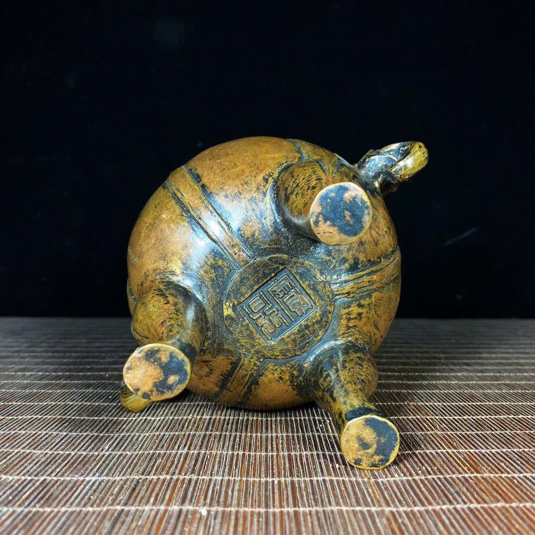  Xông trầm đồng cũ sưu tầm BKMECN-9390 