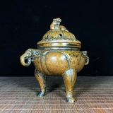  Xông trầm đồng cũ sưu tầm BKMECN-9390 