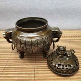  Lư đồng chiện văn cổ đồng cũ sưu tầm BKMECN-9393 