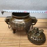  Lư đồng chiện văn cổ đồng cũ sưu tầm BKMECN-9393 