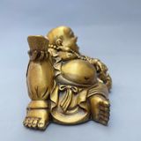  Di lặc bê thỏi Vàng đồng cũ sưu tầm BKMECN-9394 