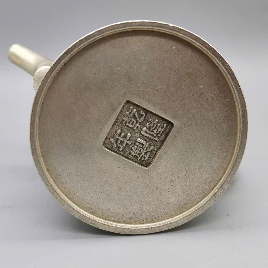  Ấm Trúc bạc cũ sưu tầm BKMECN-9398 