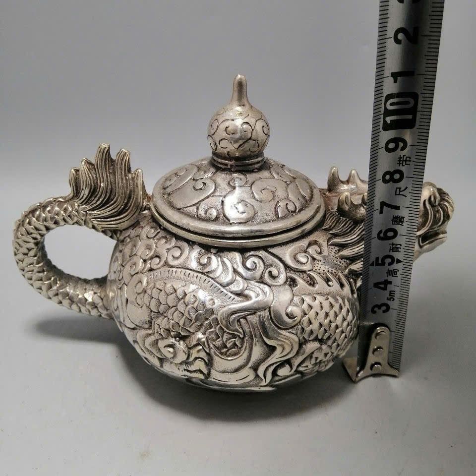  Ấm Lân sưu tầm bạc BKMECN-9401 