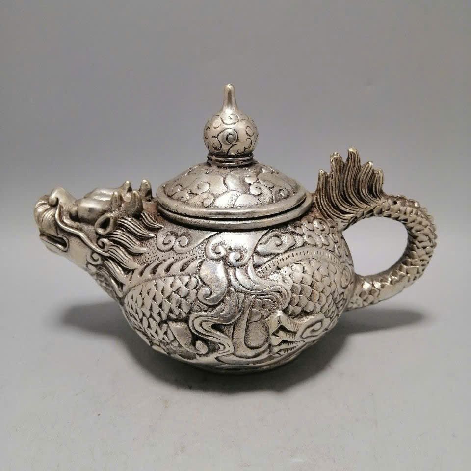  Ấm Lân sưu tầm bạc BKMECN-9401 