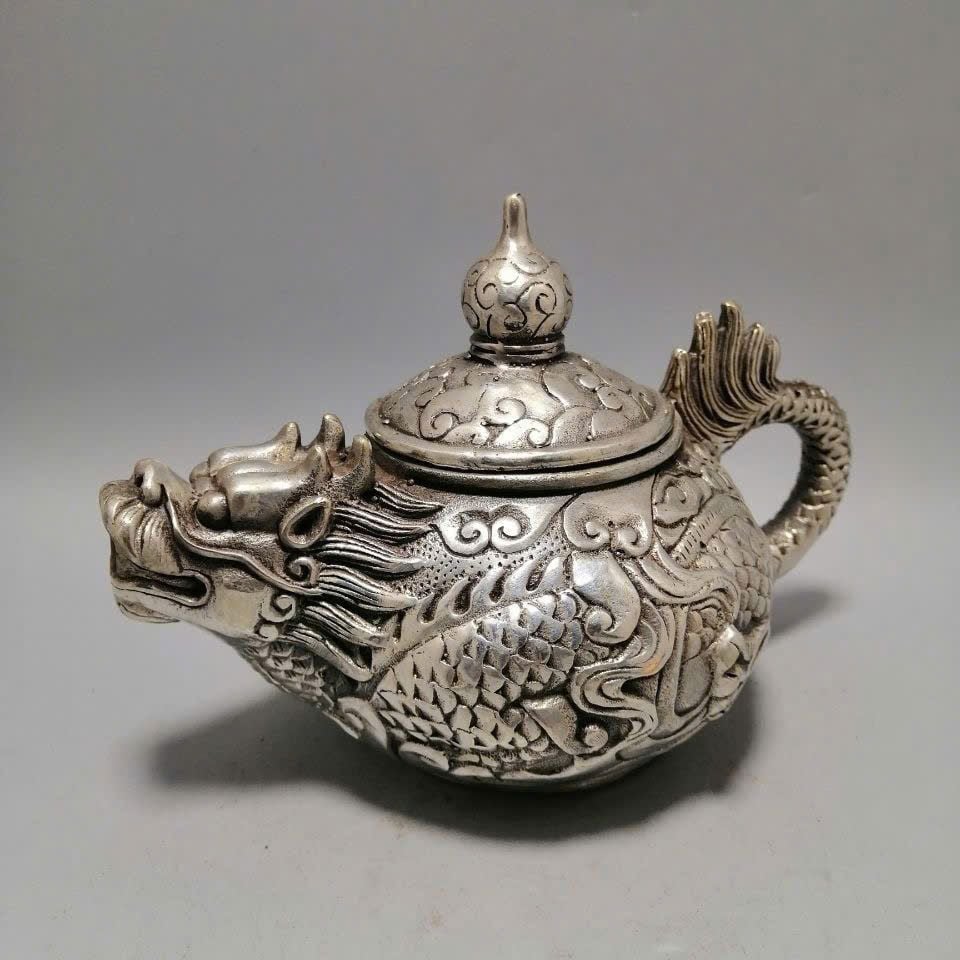  Ấm Lân sưu tầm bạc BKMECN-9401 