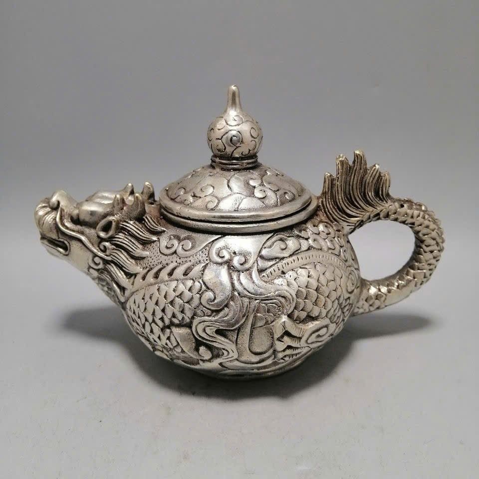  Ấm Lân sưu tầm bạc BKMECN-9401 