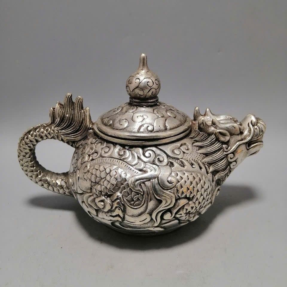  Ấm Lân sưu tầm bạc BKMECN-9401 