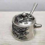  Ấm Bạc Rồng Phượng sưu tầm BKMECN-9402 