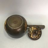  Ấm Trà Quai Tay Ngang Hoa Điểu sưu tầm BKMECN-9404 