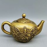  Ấm đồng Kỳ Lân hàng cũ sưu tầm BKMECN-9405 